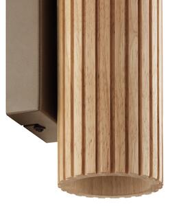 Brilliant - Стенно осветително тяло LAKEWOOD 2xGU10/10W/230V кафяво