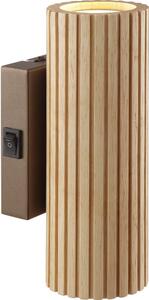 Brilliant - Стенно осветително тяло LAKEWOOD 2xGU10/10W/230V кафяво