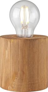 Brilliant - Настолна лама WOODRA 1xE27/20W/230V, борова дървесина