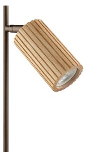 Brilliant - Настолна лампа LAKEWOOD 1xGU10/10W/230V кафява