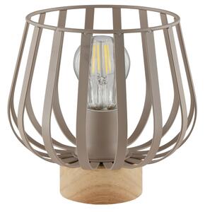 Brilliant - Настолна лампа NORDIC CAGE 1xE27/20W/230V бежова