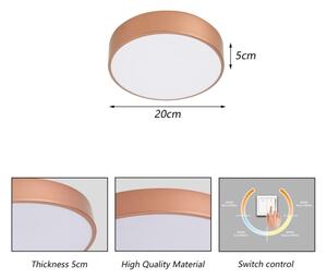 Brilagi - LED таванно осветително тяло POOL LED/24W/230V 3000/4000/6000K пр. 20 см бронзово