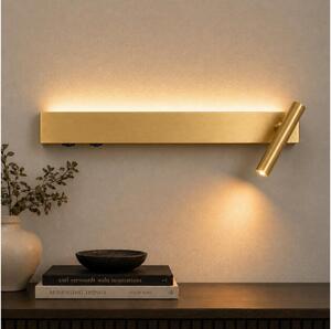Brilagi - LED стенен точков аплик ARLIX LED/3W/230V + LED/7W златист CRI 90