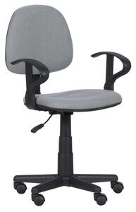 Детски стол Carmen 6012 T 3520028-4, До 70 кг, Газов механизъм, Полипропиленови колелца, Дамаска, Сив
