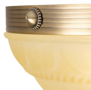 BRILAGI - Полилей на тръба DAHLIA 3xE27/40W/230V Ø 37 см месинг