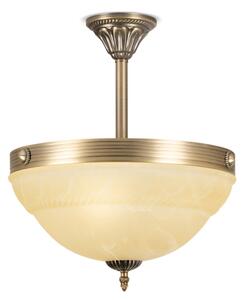 BRILAGI - Полилей на тръба DAHLIA 3xE27/40W/230V Ø 37 см месинг