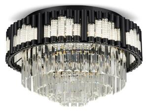 BRILAGI - LED димируемо таванно осветително тяло CROWN LED/41W/230V Ø 48 см черно + дистанционно управление