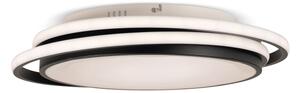 BRILAGI - димируемо LED таванно осветително тяло FLARE LED/84W/230V 47x51 cm черно + дистанционно управление