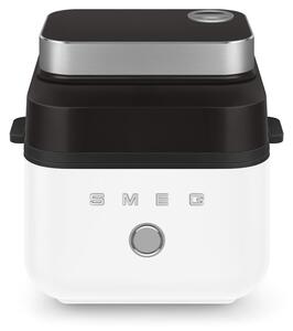 Фритюрник с горещ въздух Smeg Collezione AFC01WHMAU, 1450W, 7.3 л, 40-200°C, 7 програми, Двоен режим, Сензорно управление, Таймер, LED, Бял