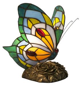 Настолна лампа Viro Mariposa Многоцветен цинк 60 W 23 x 28 x 23 cm Пеперуди