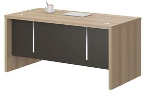 Офис бюро RFG Milano (DG17-D0116), ПДЧ, отвор за кабели, дъб