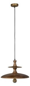 Висящо осветително тяло от масивно манго в тъмно естествен цвят ø 43 cm Cath – Dutchbone