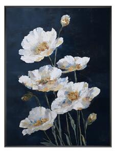 Печатна картина с включена рамка 60x80 cm White Poppies – Styler
