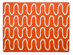 Оранжево одеяло 150x200 cm Swirl – noo.ma
