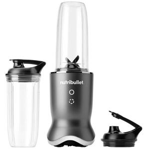 Блендер Nutribullet NB1206DGCC, 1200W, 900 мл, 1 скорост + Pulse, Сензорни бутони, Без BPA, Тъмносив/сребрист