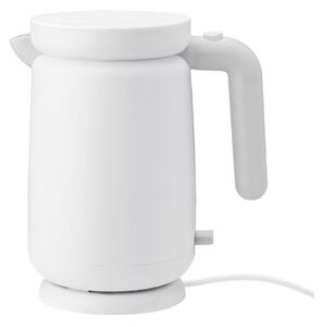 Бяла пластмасова електрическа кана 1 l Foodie – RIG-TIG