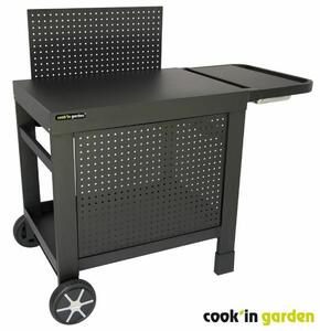 Градинска Количка Cook'in Garden Reva 110 Premium Черен Стомана 108 x 55 cm Градина