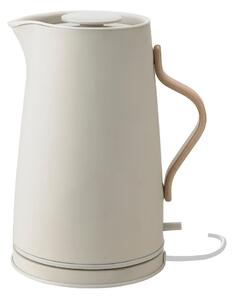 Бежова електрическа кана от неръждаема стомана 1,2 l Emma – Stelton