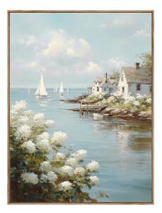 Печатна картина с включена рамка 60x80 cm Quiet Bay – Styler
