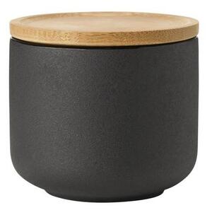 Черна глинена чаша за капучино 200 ml Theo – Stelton