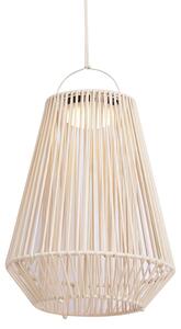 Бохемска настолна лампа бежова с LED 3-степенно димиране IP54 Соларно презареждане - Duca