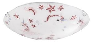 Globo 40609-2 - Плафон NATALIE 2xE27ILLUS/60W/230V диаметър 40 см
