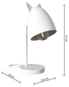Atmosphera - Детска настолна лампа OREILLES 1xE14/40W/230V бяла