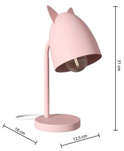 Atmosphera - Детска настолна лампа OREILLES 1xE14/40W/230V розова