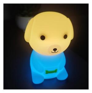 LED RGB с регулируема яркост, презареждаема детска нощна лампа LED/2,5W/5V 3000K 1200 mAh форма на куче