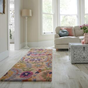 Килим „Amira Floral Wool Multicolor“ 80x300 см