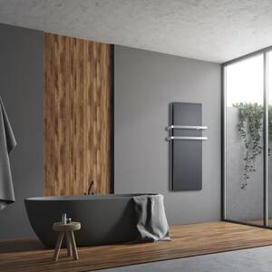 Електрически отоплител за баня TEDAN Icon Gray Wi Fi 750W, цвят сив