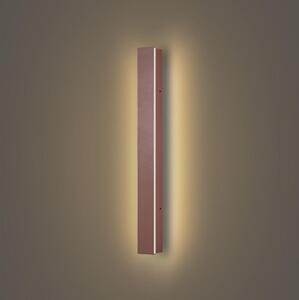 Brilagi - LED външен стенен аплик LINEAR LED/12W/230V 3000K IP65 50 см кафяв CRI 90