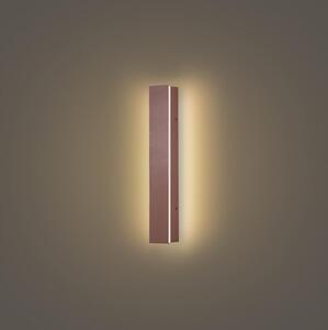 Brilagi - LED външна стенна лампа LINEAR LED/8W/230V 3000K IP65 30 cm кафява CRI 90
