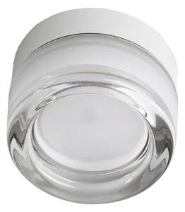 Ideal Lux - LED таванно осветително тяло за баня LOLLY 1xGX53/9W/230V IP44 бяло/прозрачно
