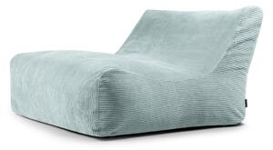 Пуф от рипсено кадифе в цвят мента Sofa Lounge – SLOWDOWN