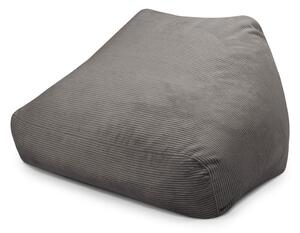 Тъмносив пуф от рипсено кадифе Sofa Snug – SLOWDOWN
