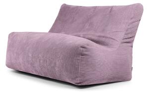 Лилав пуф от рипсено кадифе Sofa Seat Lounge – SLOWDOWN