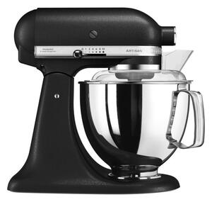 Планетарен миксер KitchenAid Artisan Elegance 5KSM175PSEBK, 300 W, 4.8 л, Direct drive, 10 скорости, Черен мат