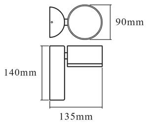 Osram - LED Външна стенна лампа ENDURA STYLE LED/8W/230V IP44