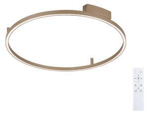 Brilagi - LED осветително тяло PORTOFINO с възможност за димиране, 60W/230V, Ø 80 см, бежово, с дистанционно управление