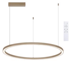 Brilagi - Димируем LED полилей на кабел PORTOFINO LED/60W/230V Ø 80 см бежов + дистанционно управление