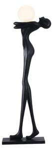 Immax 08811XL - Подова лампа SILUETTE 1xE27/25W/230V 175 см, силует на жена