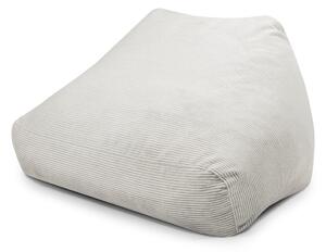 Кремав пуф от рипсено кадифе Sofa Snug – SLOWDOWN
