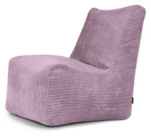 Лилав пуф от рипсено кадифе Seat Lounge – SLOWDOWN