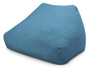 Син пуф от рипсено кадифе Sofa Snug – SLOWDOWN