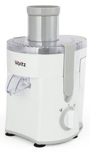 Сокоизстисквачка Oliver Voltz OV51160C, 400W, 600 мл, 2 степени, Голям отвор, Контейнер за отпадъци, Тиха, Бял