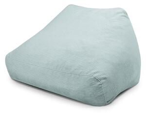Пуф от рипсено кадифе в цвят мента Sofa Snug – SLOWDOWN