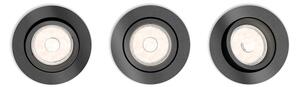 Philips 50393/99/PN - Комплект 3x Осветление за окачен таван DONEGAL 1xGU10/5,5W/230V