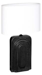 Atmosphera - Настолна лампа MONIA 1xE14/60W/230V черна/бяла