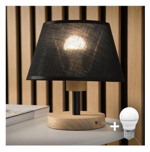 Brilagi - LED Настолна лампа ANTHONY 1xE14/40W/230V дъб/черен